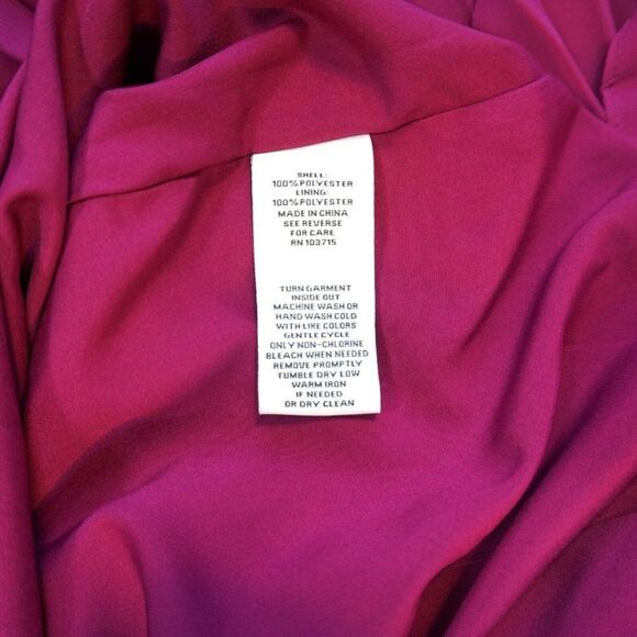 nanette Nanette Lepore High Neck Accordion Pleated Dress Sz 6 Bali Orchard NWT - Picture 13 of 13